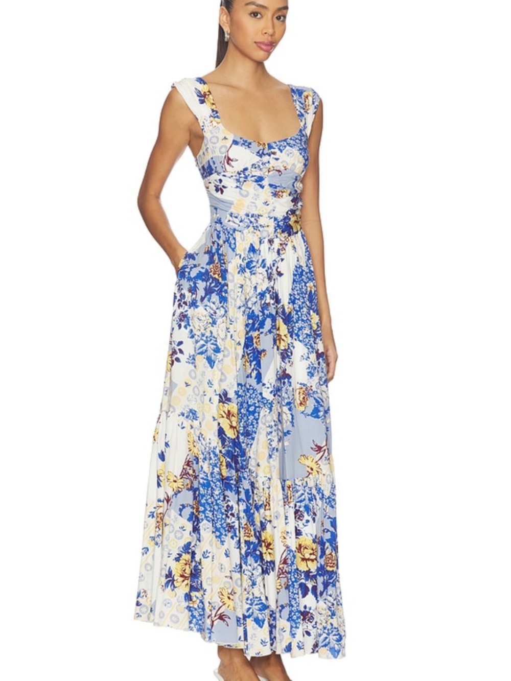 Floral maxi dress